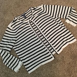 Womens Stripped Cardigan